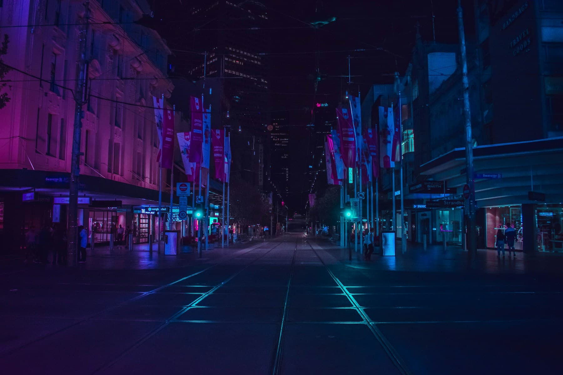 夜景の現像前